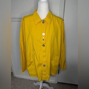 Eleven Stitch Design Yellow Jacket